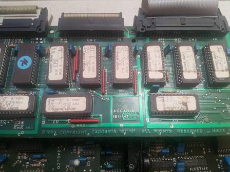 Zaccaria Money Money game PCB