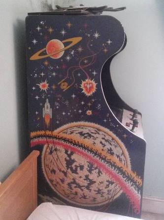 Converted Zaccaria Astro Wars upright