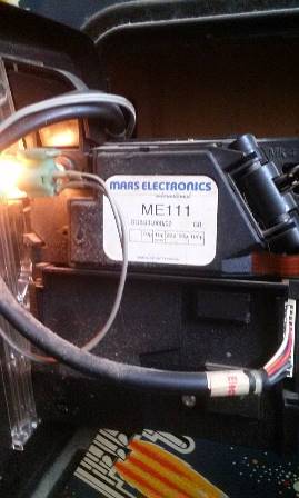 Converted Zaccaria Astro Wars upright