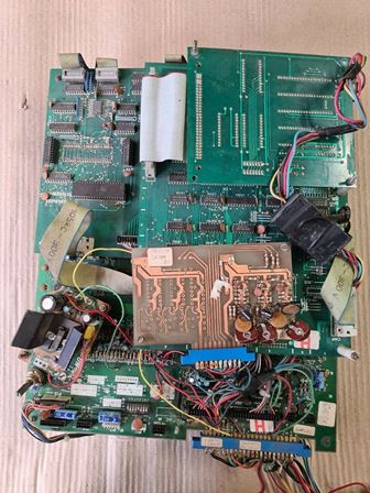 Zaccaria Shooting Gallery game PCB