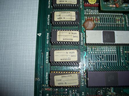 Zaccaria Dodgem game PCB