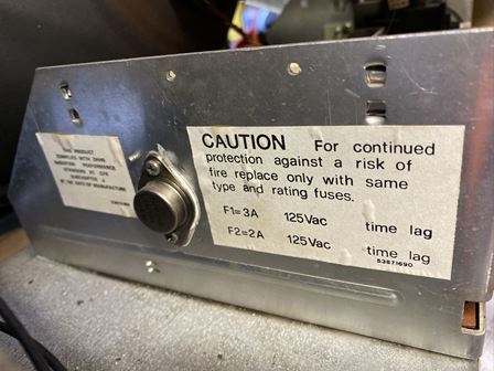 Hantarex MTC-900/E USA in a Sega US frame