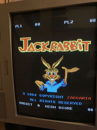Zaccaria Jackrabbit game PCB