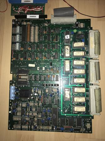 Zaccaria Jackrabbit game PCB