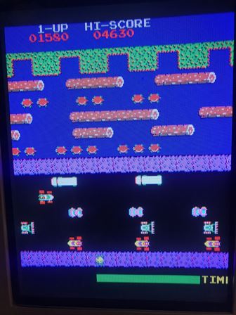 Sega Frogger game PCB