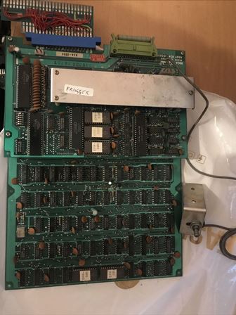Sega Frogger game PCB