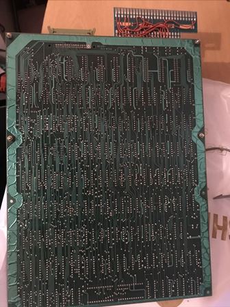 Sega Frogger game PCB