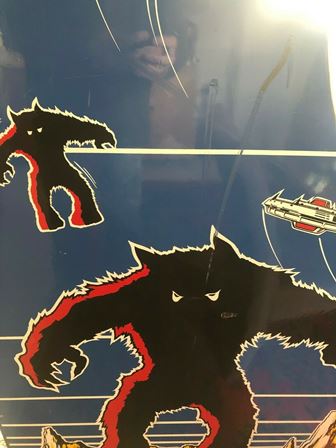 Zaccaria The Invaders upright in a Dodgem style cabinet