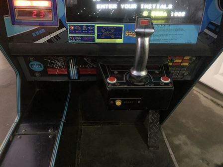 Sega Buck Rogers cockpit