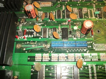 Zaccaria Strike pinball PCB