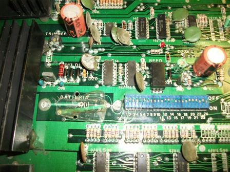 Zaccaria Strike pinball PCB