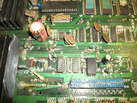 Zaccaria Strike pinball PCB