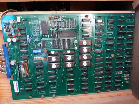 US Billiards Abscam game PCB