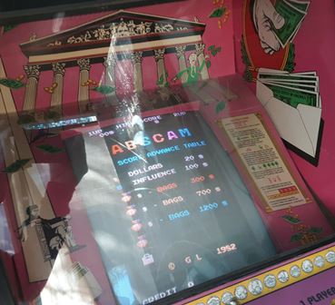 US Billiards Abscam game PCB