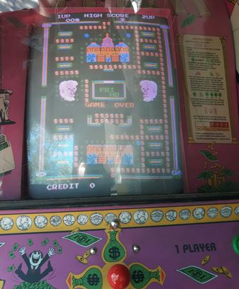 US Billiards Abscam game PCB