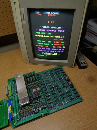 Konami Video Hustler game PCB