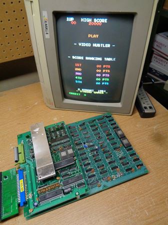 Konami Video Hustler game PCB