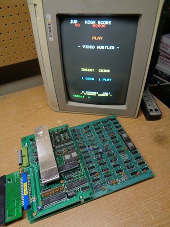 Konami Video Hustler game PCB