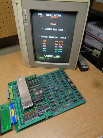 Konami Video Hustler game PCB