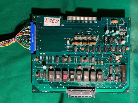 Bootleg Eyes game PCB