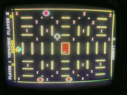 Bootleg Eyes game PCB