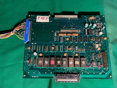 Bootleg Eyes game PCB