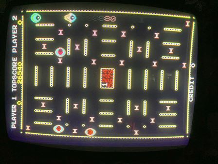 Bootleg Eyes game PCB