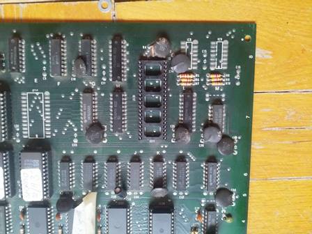 Zaccaria/IGR Scorpion game PCB