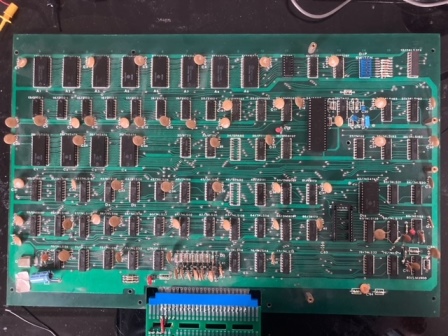 Zaccaria Circus game PCB