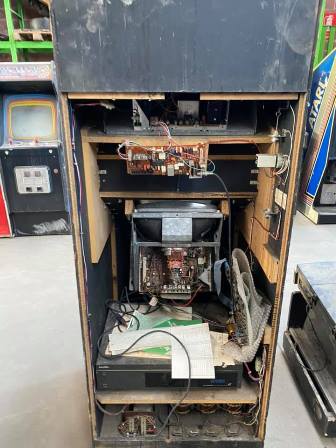 Casino Strip upright laser disc game