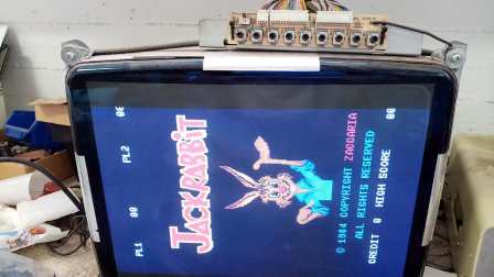 Zaccaria Jackrabbit game PCB