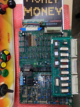 Zaccaria Money Money game PCB