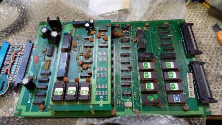 SNK Vanguard game PCB