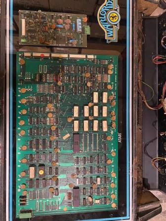 Zaccaria Astro Wars game PCB