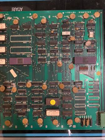 Zaccaria Astro Wars game PCB