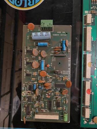 Zaccaria Astro Wars game PCB