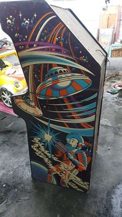 Crazy Kong converted Zaccaria Quasar upright