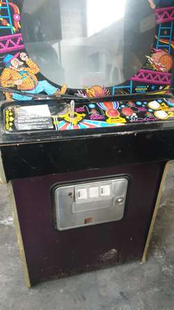 Crazy Kong converted Zaccaria Quasar upright