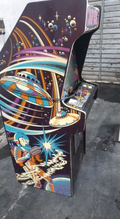 Crazy Kong converted Zaccaria Quasar upright