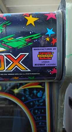 Zaccaria Solar Fox upright