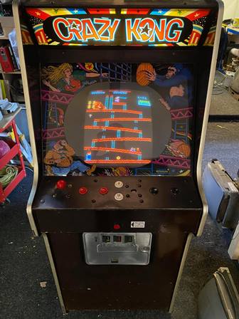 Zaccaria Crazy Kong upright