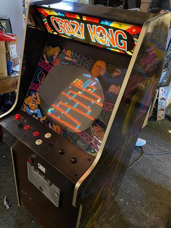 Zaccaria Crazy Kong upright