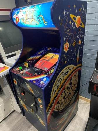 Converted Zaccaria Astro Wars upright