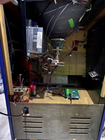 Converted Zaccaria Astro Wars upright