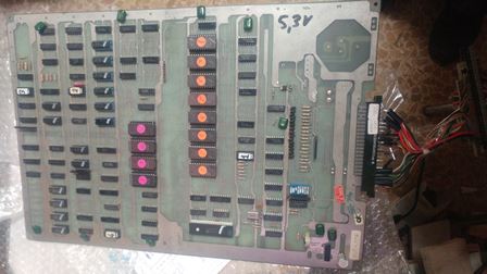 Zaccaria Puck Man game PCB