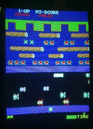 Sega Frogger game PCB