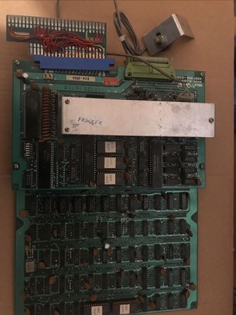 Sega Frogger game PCB