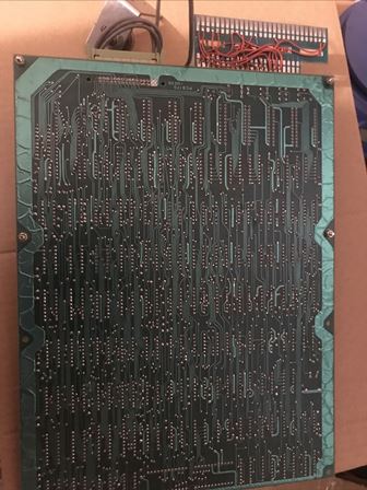 Sega Frogger game PCB