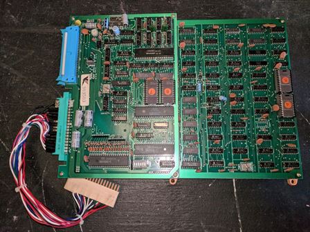 Falcon Video Hustler game PCB