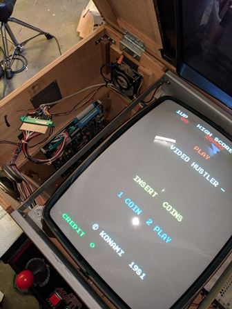 Konami Video Hustler game